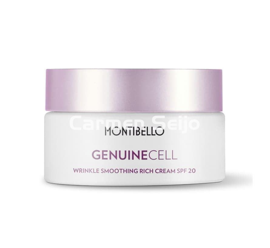 Montibello Crema Antiarrugas Wrinkle Smoothing Rich Spf 20 Genuine Cell - Imagen 1