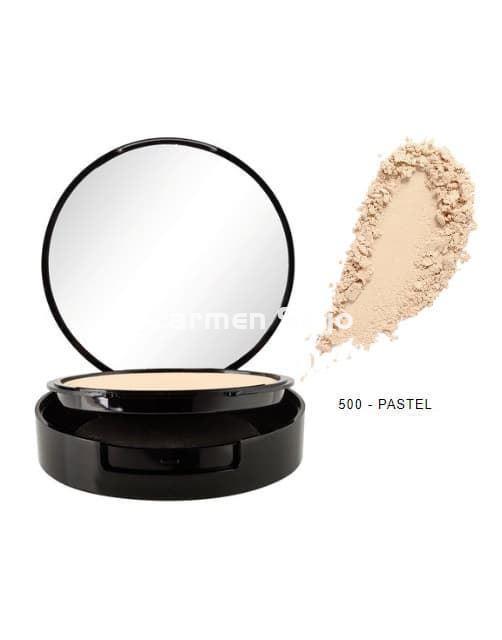 Nee Make Up Milano Maquillaje Compacto Dual Matte Wear SPF 15 - Imagen 1