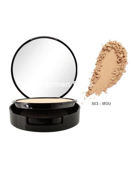 Nee Make Up Milano Maquillaje Compacto Dual Matte Wear SPF 15 - Imagen 4