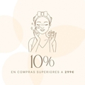 10% descuento en compras superiores a 299€