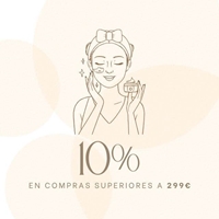 10% descuento en compras superiores a 299€