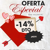 -14% DTO SAN VALENTÍN