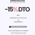 15% DTO en GERMAINE DE CAPUCCINI & MONTIBELLO