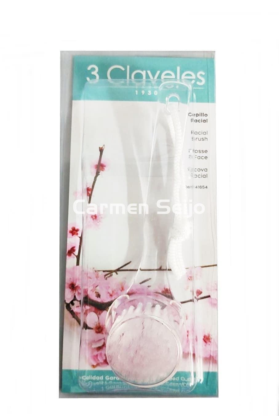 3 Claveles Cepillo Facial - Imagen 1