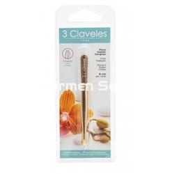 3 Claveles Pinza Depilar Dorada Cangrejo - Imagen 2