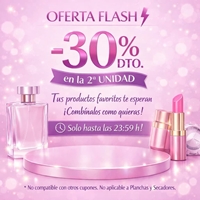 30% DTO en la 2ª unidad