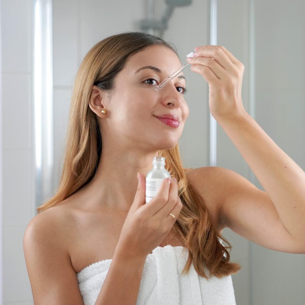 Crema facial con retinol