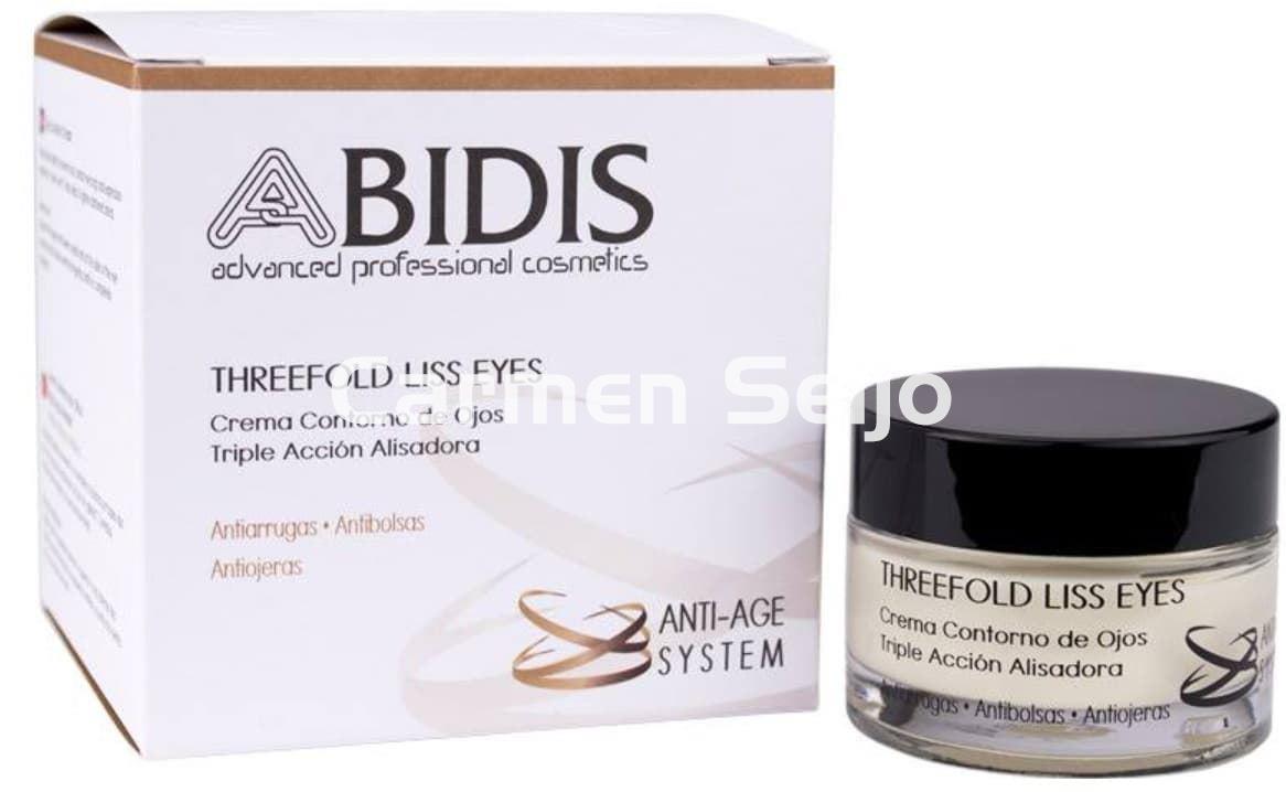 Abidis Contorno de Ojos Threefold Liss Eyes Anti-Age System - Imagen 1