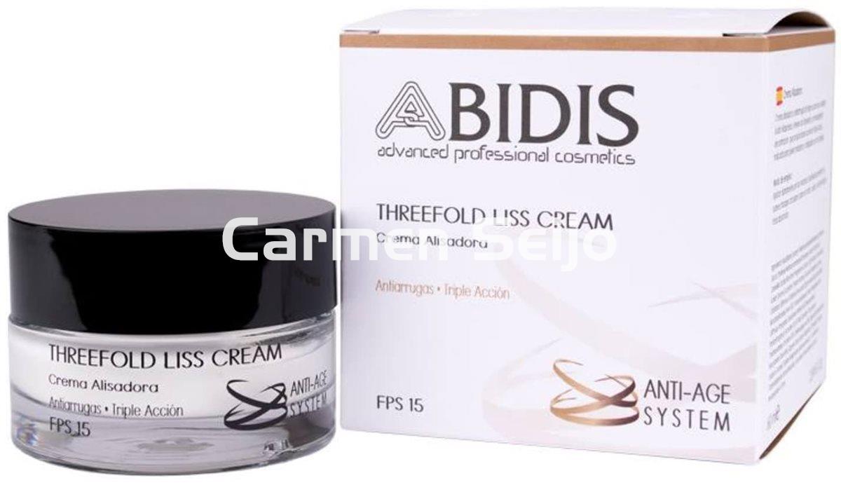 Abidis Crema Alisadora Threefold Liss Cream Anti-Age System - Imagen 3