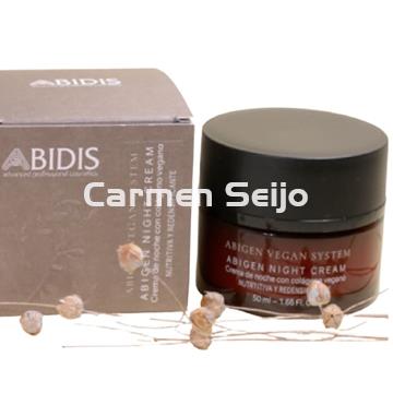 Abidis Crema de Noche con Colágeno Vegano Abigen Vegan System - Imagen 1