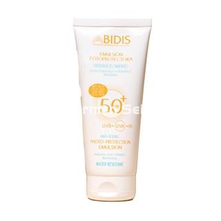 Abidis Emulsión Fotoprotectora Antiedad SPF 50+ (200 ml) - Imagen 1