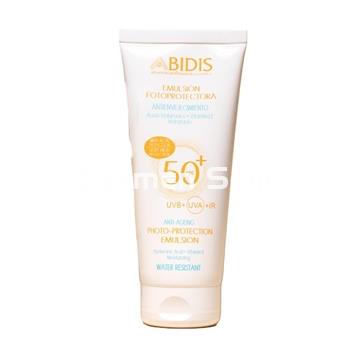 Abidis Emulsión Fotoprotectora Antiedad SPF 50+ (200 ml) - Imagen 1