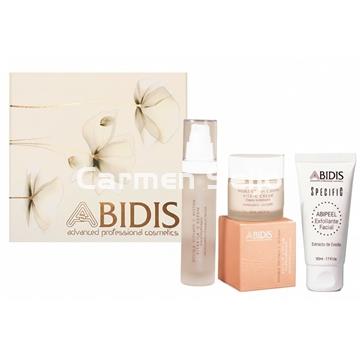 Abidis Pack Double Vitamin C Crema, Sérum y Exfoliante Abipeel - Imagen 1