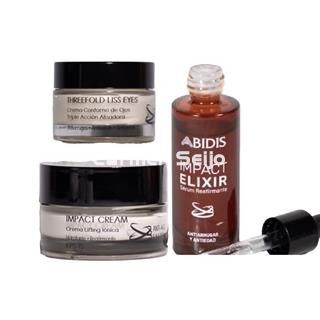 Abidis Pack Impact Crema, Sérum y Contorno de Ojos Anti-Age System - Imagen 1