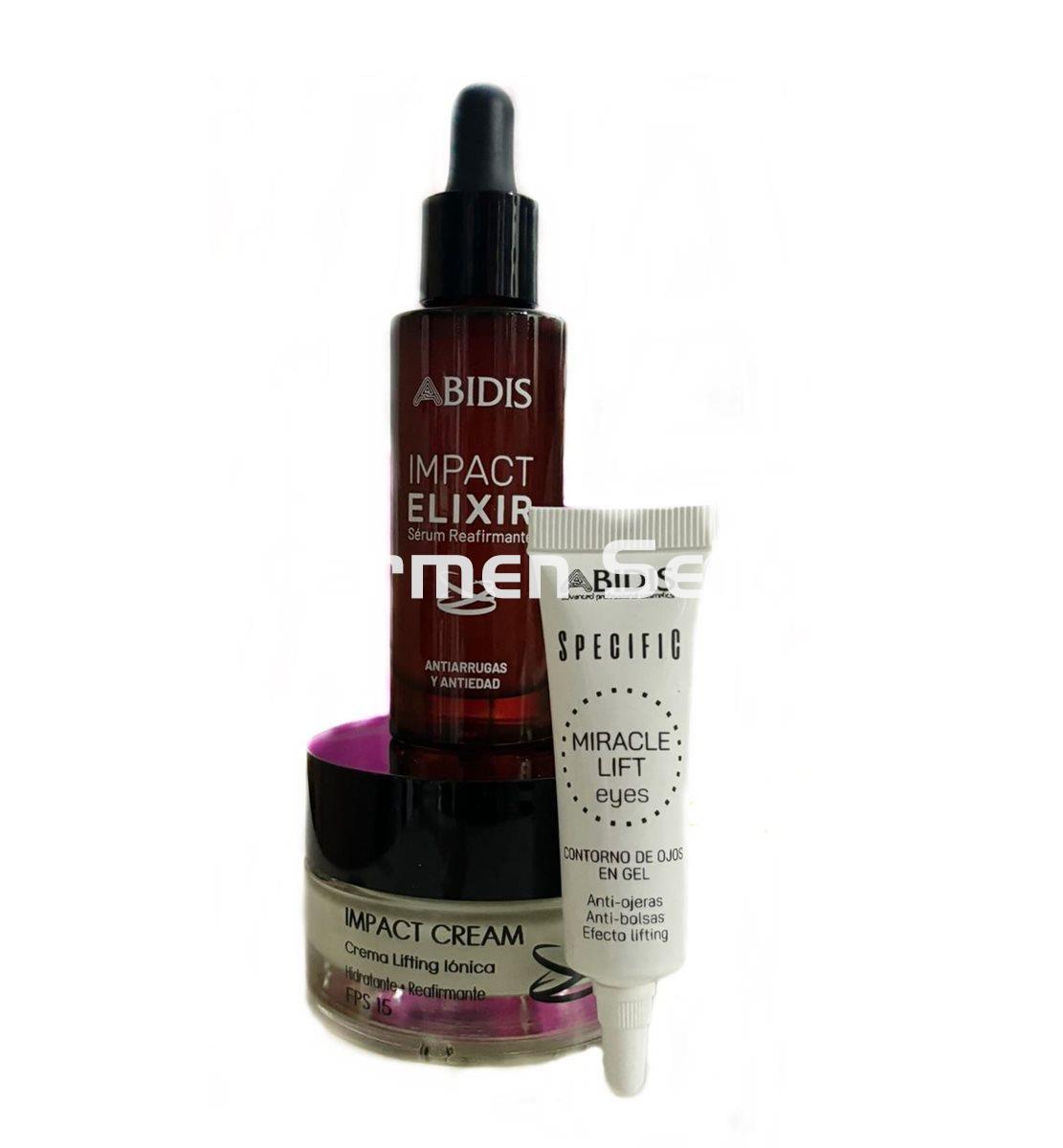 Abidis Pack Reafirmante Crema y Elixir IMPACT Anti-Age System** - Imagen 1