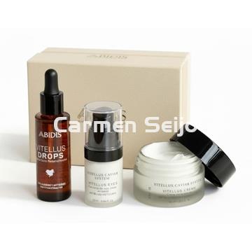 Abidis Pack Vitellus Caviar System Crema, Aceite y Contorno de Ojos - Imagen 1