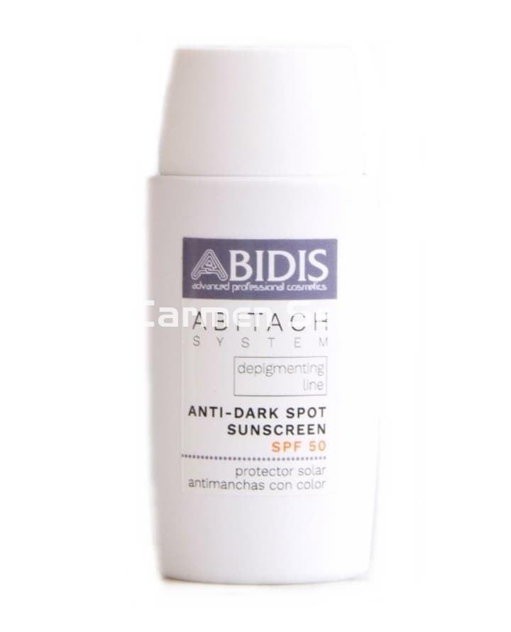 Abidis Protector Solar Anti-Manchas con Color SPF 50 Abitach System - Imagen 1
