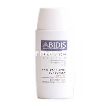 Abidis Protector Solar Anti-Manchas con Color SPF 50 Abitach System - Imagen 1