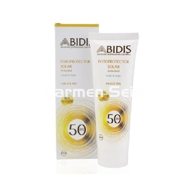 Abidis Protector Solar Antiedad FPS 50+ Sun Protect - Imagen 1