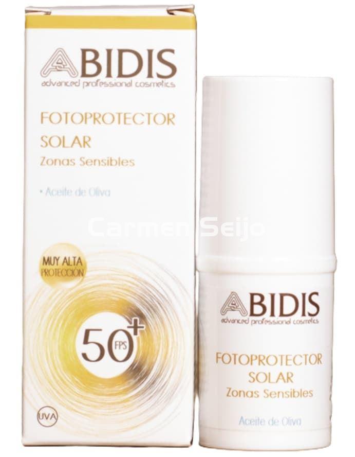 Abidis Stick Solar Fotoprotector FPS 50+ Sun Protect - Imagen 1