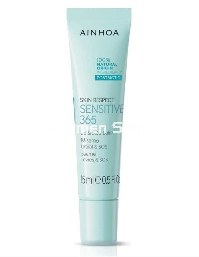 Ainhoa Cosmetics Bálsamo Labial & SOS Sensitive 365 - Imagen 1
