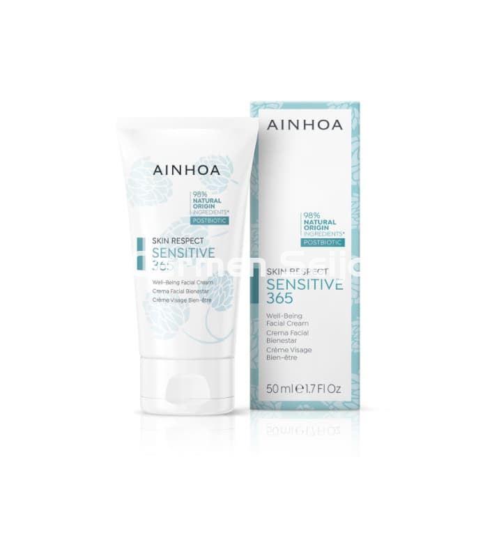 Ainhoa Cosmetics Crema Facial Bienestar Sensitive 365 - Imagen 1