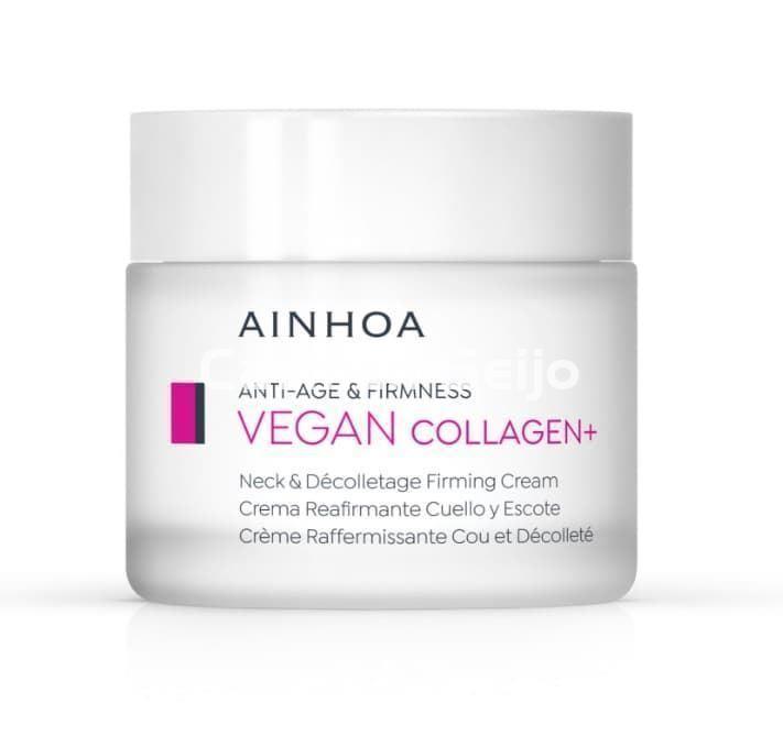 Ainhoa Cosmetics Crema Reafirmante Cuello y Escote Vegan Collagen+ - Imagen 1