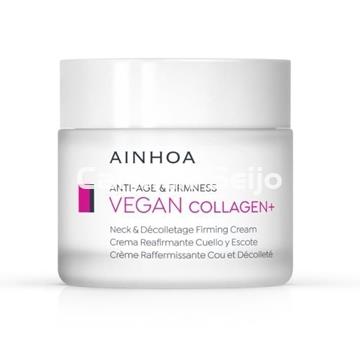 Ainhoa Cosmetics Crema Reafirmante Cuello y Escote Vegan Collagen+ - Imagen 1