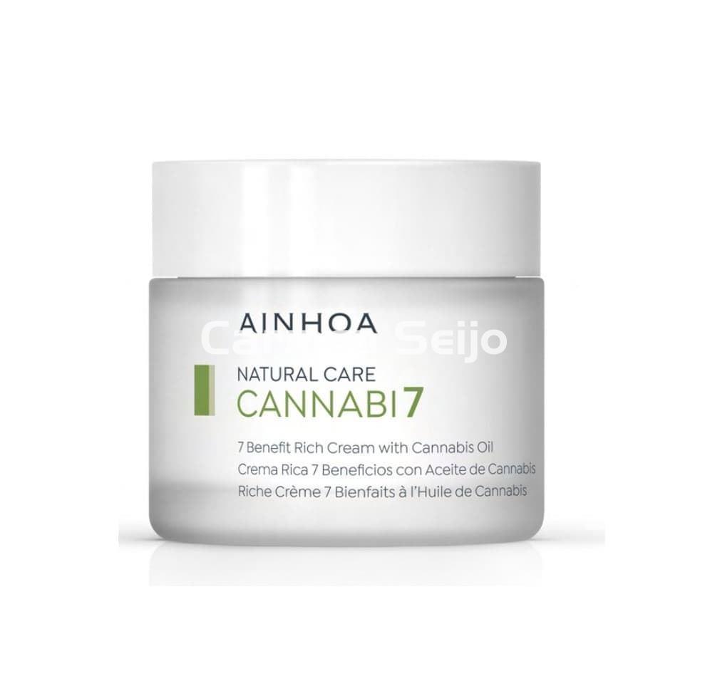 Ainhoa Cosmetics Crema Rica 7 Beneficios Cannabi7 - Imagen 1