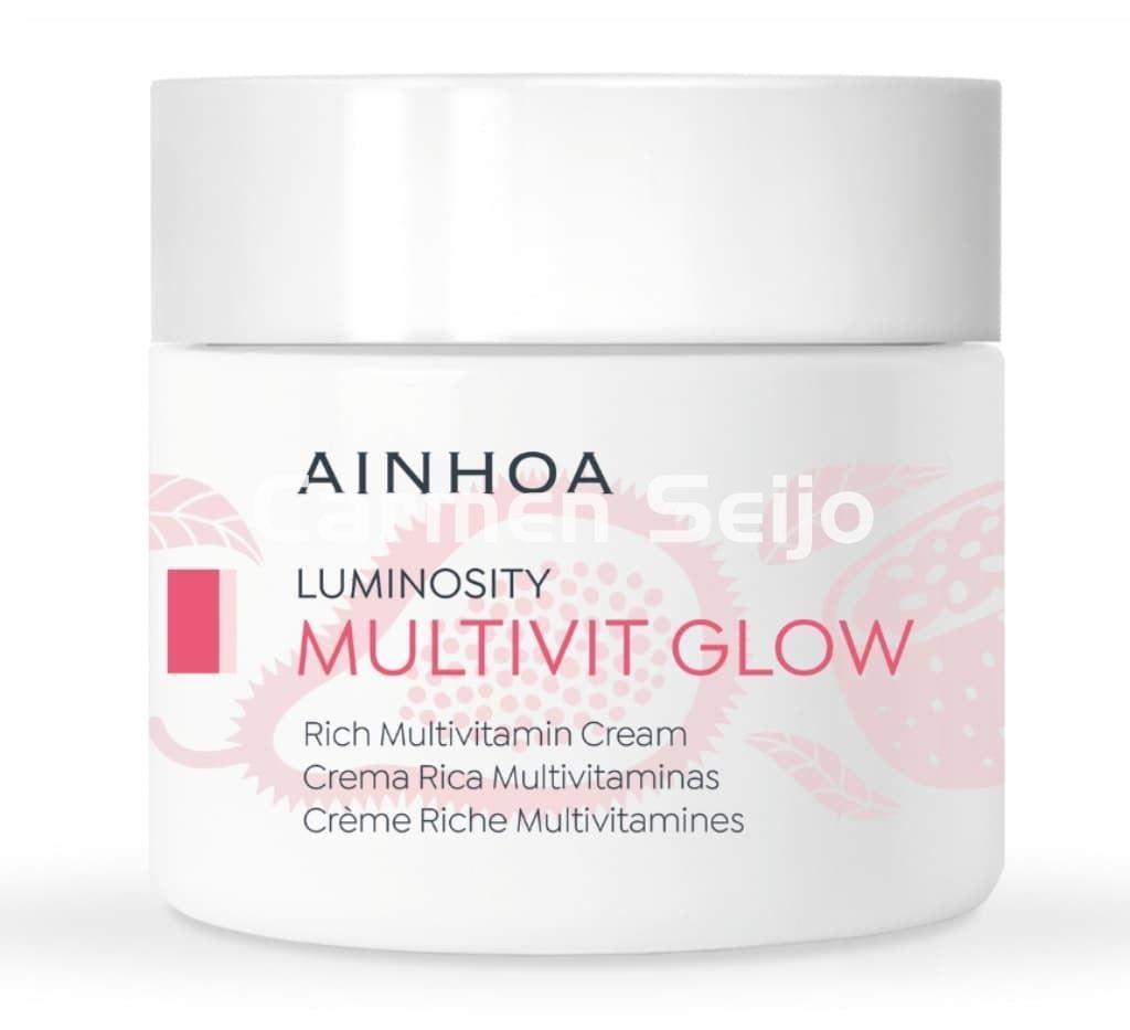 Ainhoa Cosmetics Crema Rich  Multivit Glow Luminosity - Imagen 1