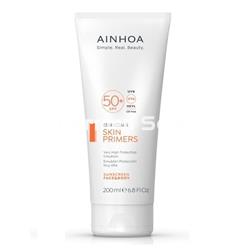 Ainhoa Cosmetics Emulsión Solar SPF 50+ Face & Body 200 ml. - Imagen 1