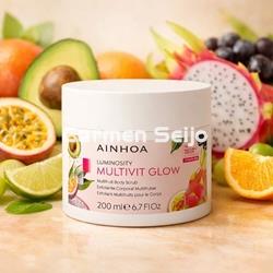 Ainhoa Cosmetics · Exfoliante Corporal Luminosity Multivit Glow 200 ml - Imagen 2