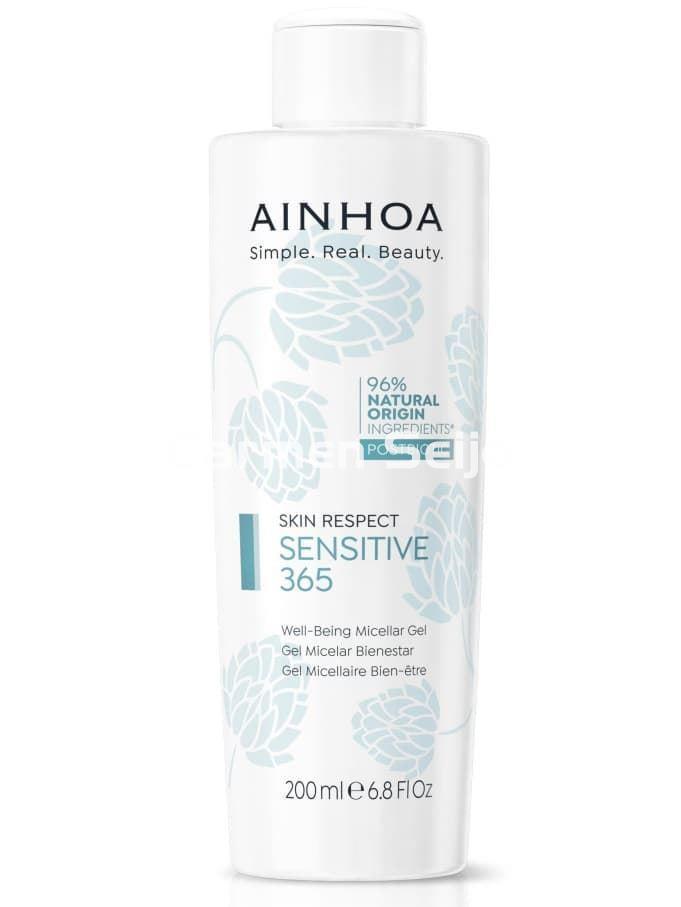Ainhoa Cosmetics Gel Micelar Bienestar Sensitive 365 (200 ml) - Imagen 1