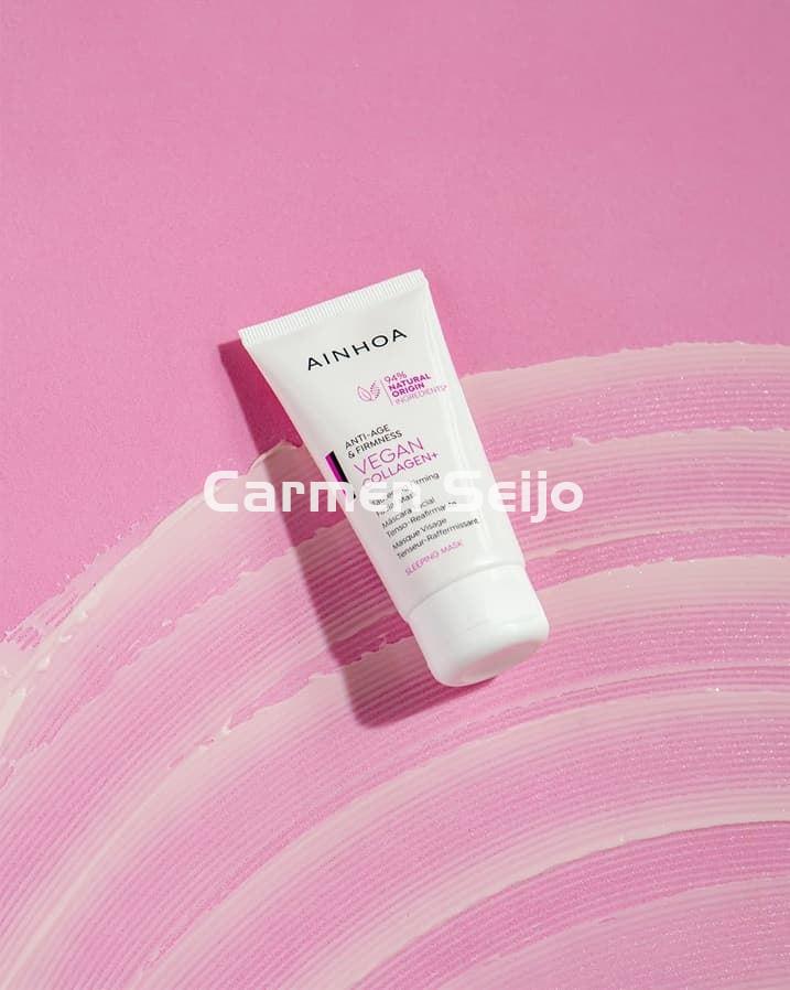 Ainhoa Cosmetics Mascarilla Reafirmante Sleeping Mask Vegan Collagen+ - Imagen 4