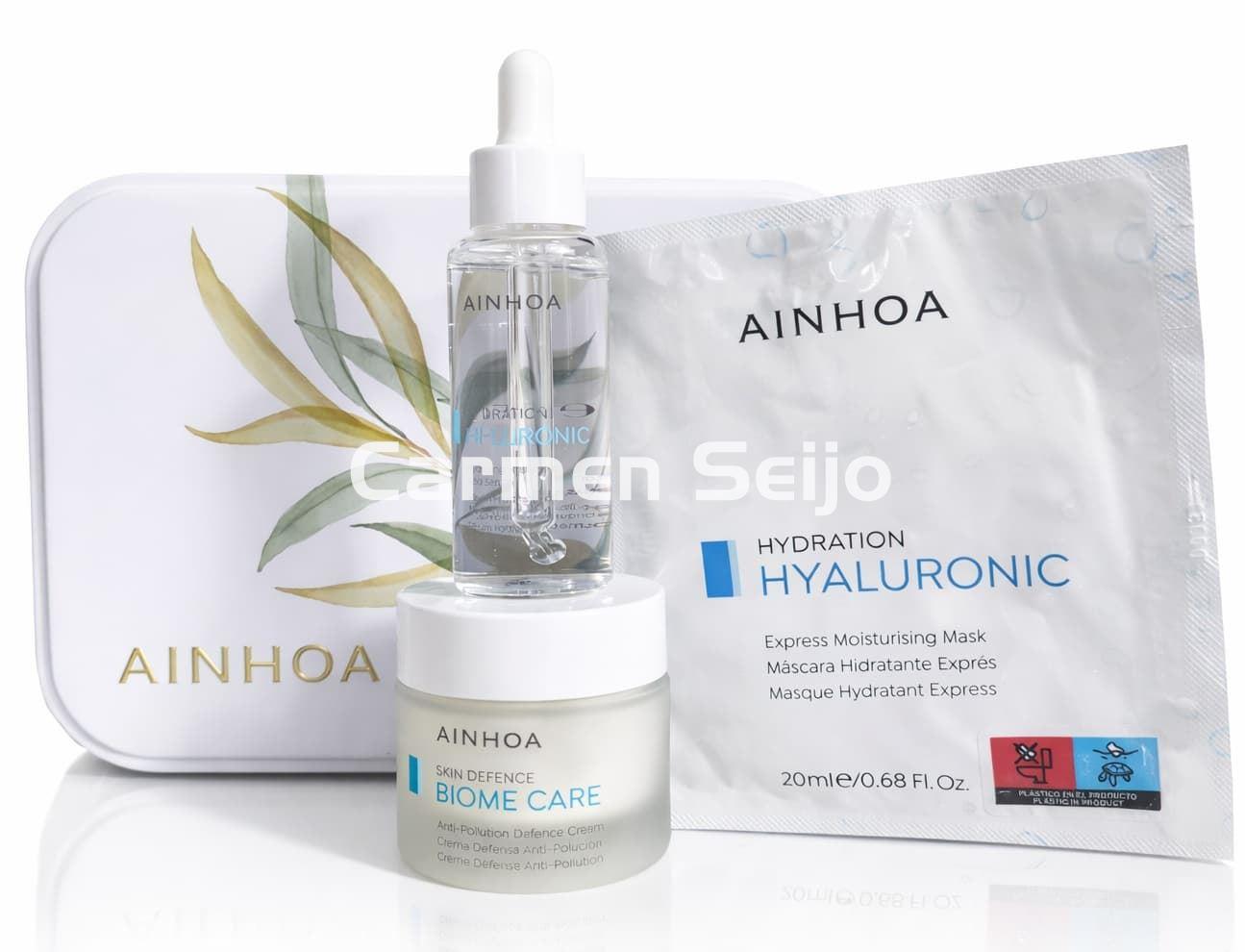 Ainhoa Cosmetics Pack Crema Biome Care Antipolución y Sérum Hi-Luronic - Imagen 1