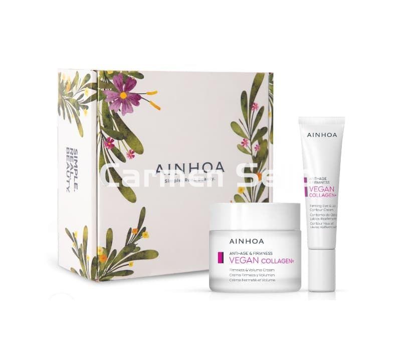 Ainhoa Cosmetics Pack Crema Firmeza & Volumen Vegan Collagen+ - Imagen 1
