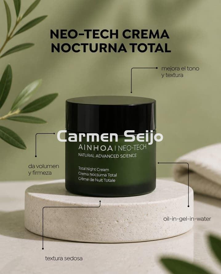 Ainhoa Cosmetics Pack Crema Nocturna Total Neo-Tech - Imagen 3