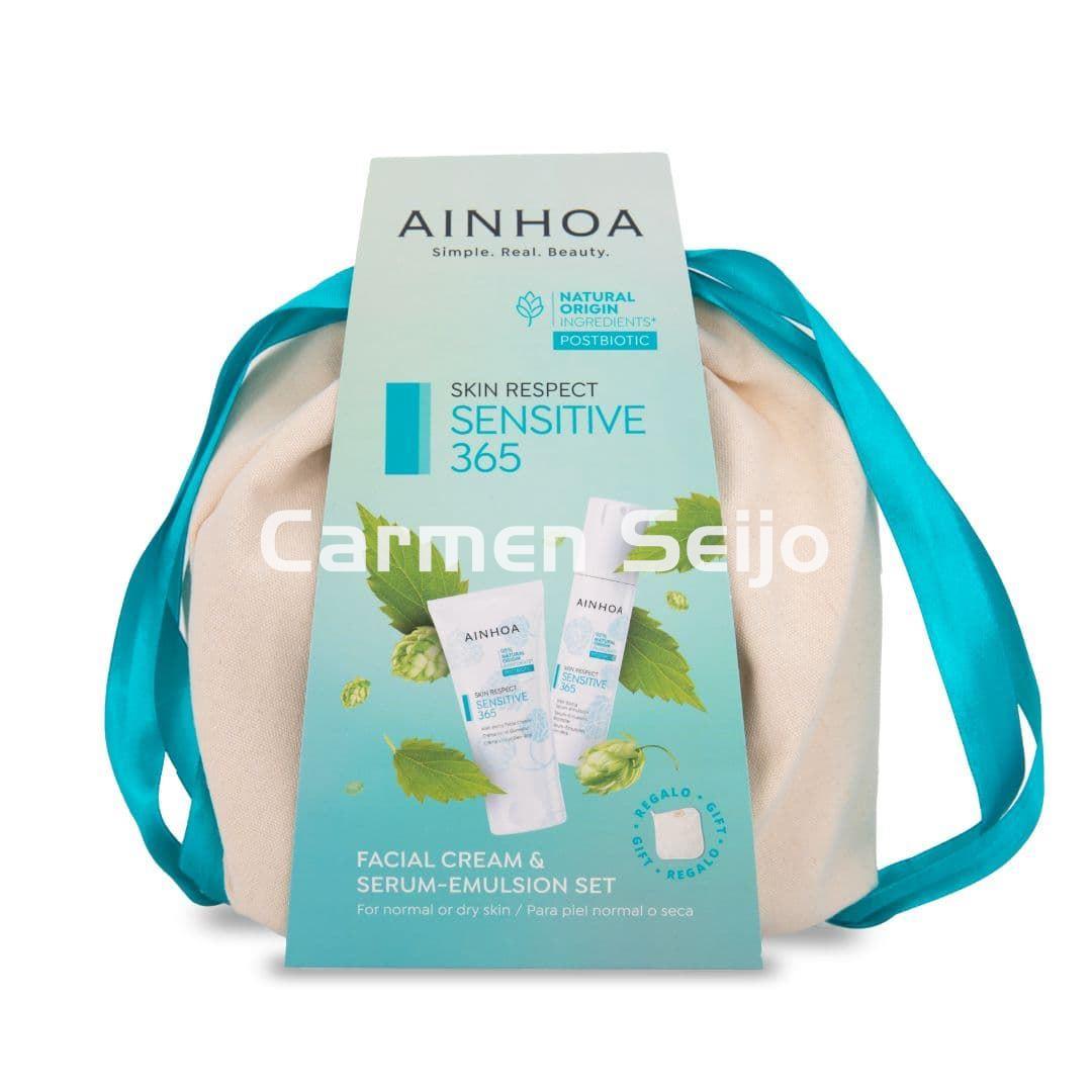 Ainhoa Cosmetics Pack Crema+Serum SENSITIVE 365 - Imagen 1