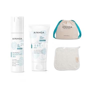 Ainhoa Cosmetics Pack Crema+Serum SENSITIVE 365 - Imagen 1