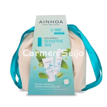 Ainhoa Cosmetics Pack Crema+Serum SENSITIVE 365 - Imagen 2