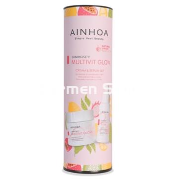 Ainhoa Cosmetics Pack Crema y Sérum Multivit Glow - Imagen 1