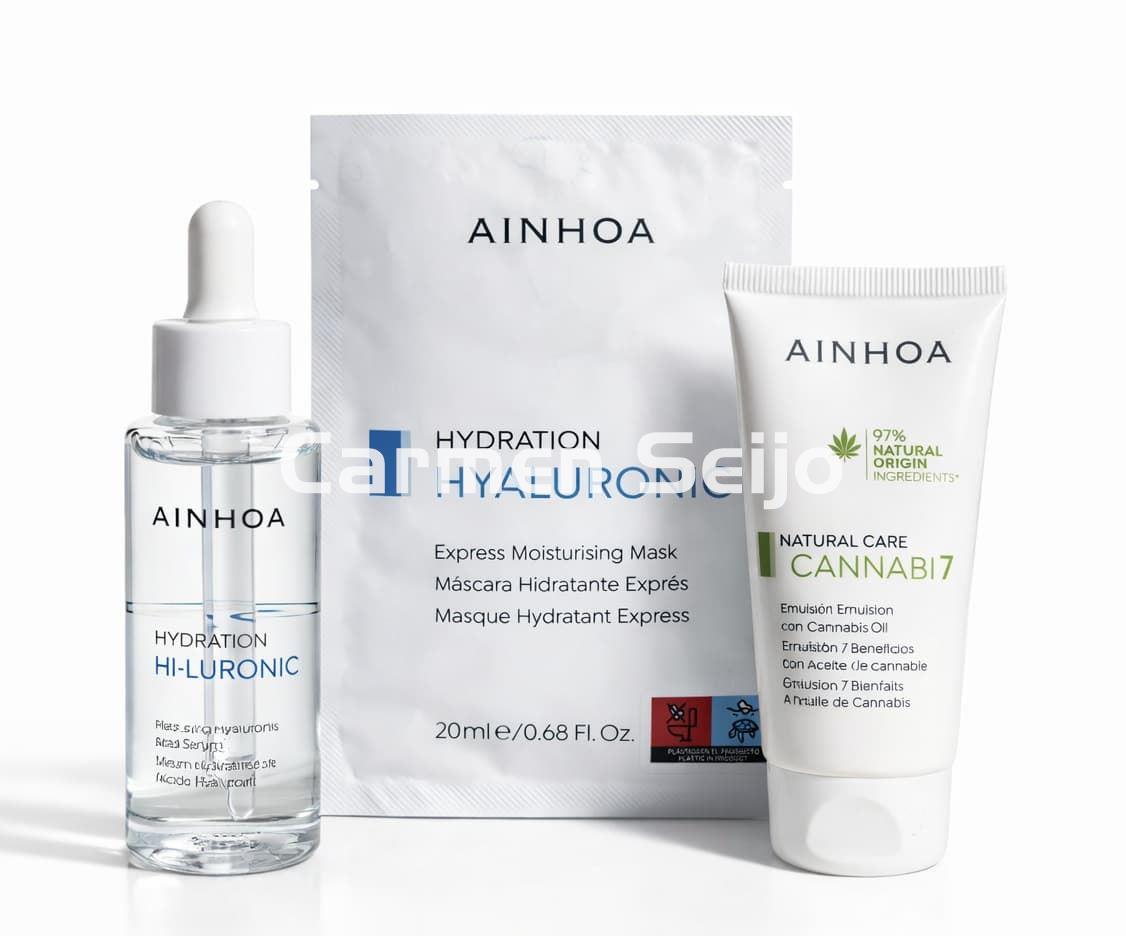 Ainhoa Cosmetics Pack Emulsión de Cannabis y Sérum Hi-Luronic - Imagen 1