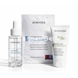Ainhoa Cosmetics Pack Emulsión de Cannabis y Sérum Hi-Luronic - Imagen 1