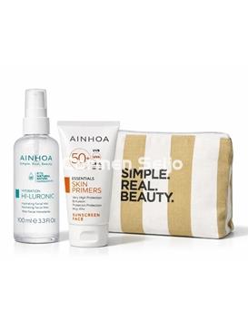 Ainhoa Cosmetics Pack Emulsión Solar SPF50+ y Bruma Summer Essentials - Imagen 1