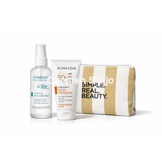 Ainhoa Cosmetics Pack Emulsión Solar SPF50+ Y Brumar Summer Essentials - Imagen 1