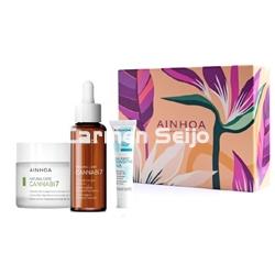 Ainhoa Cosmetics Pack Navidad Regenerador Crema y Sérum Cannabi7 - Imagen 1