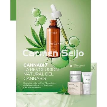 Ainhoa Cosmetics Pack Navidad Regenerador Crema y Sérum Cannabi7 - Imagen 2