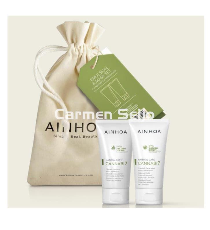 Ainhoa Cosmetics Pack Piel Normal/ Mixta 7 Beneficios Cannabi7** - Imagen 1