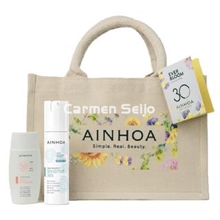 Ainhoa Cosmetics Pack Sérum-Emulsión Sensitive 365 y Protección Solar SPF 50 - Imagen 1
