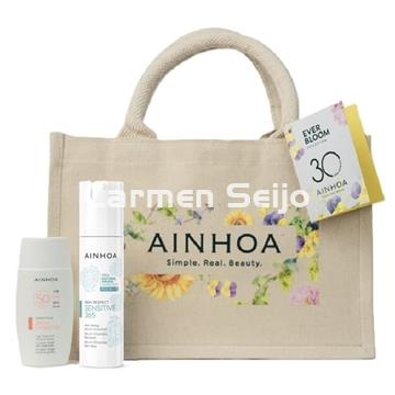 Ainhoa Cosmetics Pack Sérum-Emulsión Sensitive 365 y Protección Solar SPF 50 - Imagen 1